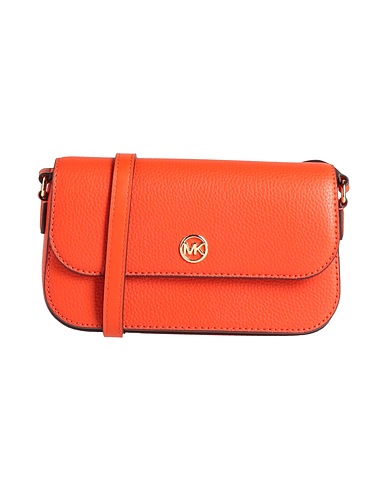 MICHAEL MICHAEL KORS Umhängetasche Rostrot 100% Rindsleder