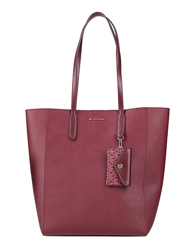 MICHAEL MICHAEL KORS Shoulder bag Burgundy Textile fibres