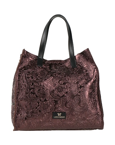 LAURA DI MAGGIO Handbag Bronze Leather