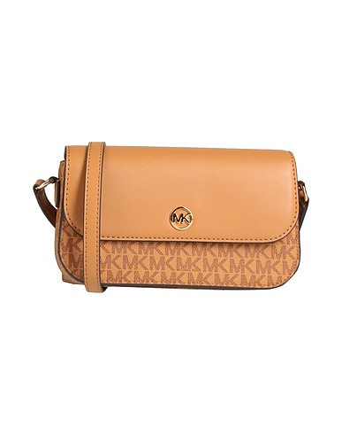 MICHAEL MICHAEL KORS Across-body bag Camel Textile fibres