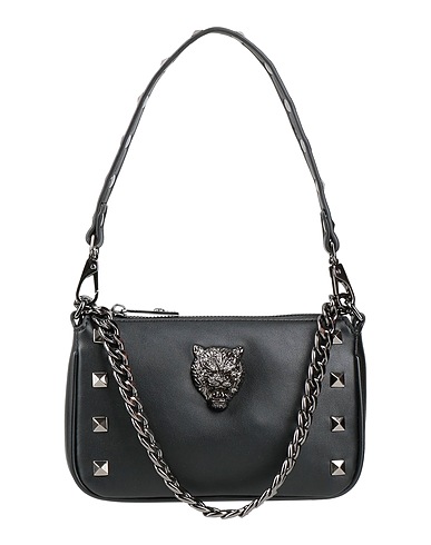 PLEIN SPORT Borsa a mano Nero Fibre tessili