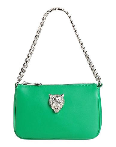 PLEIN SPORT Borsa a mano Verde 100% Poliuretano