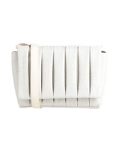 THEMOIRÈ Umhängetasche Off white Gewebefasern