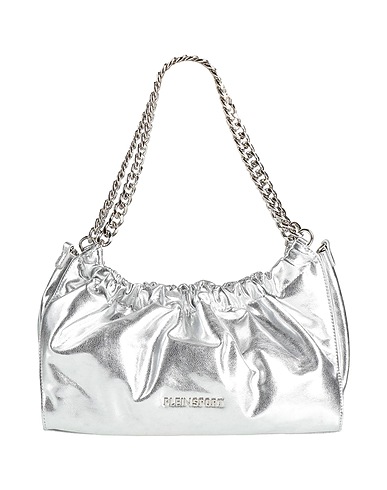 PLEIN SPORT Handbag Silver 100% Polyurethane