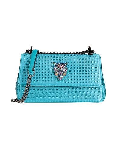 PLEIN SPORT Borsa a tracolla Turchese 60% Poliestere, 40% Poliuretano