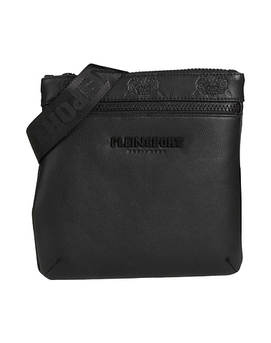PLEIN SPORT Cross-body bags Black 100% Polyurethane