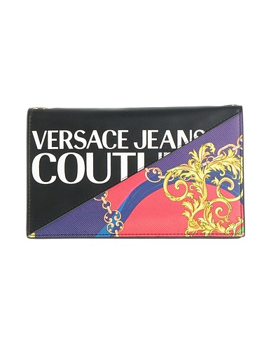 VERSACE JEANS COUTURE Handbag Black 100% Polyurethane