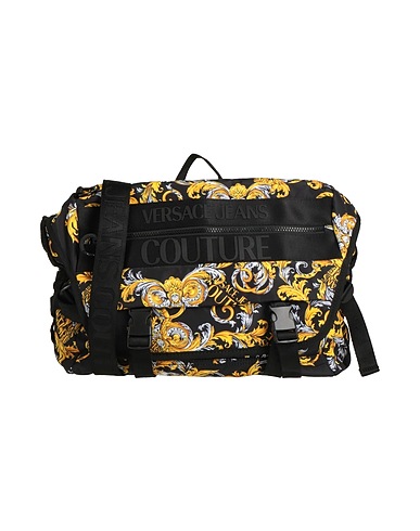 VERSACE JEANS COUTURE 비즈니스백 블랙 90% 나일론, 10% 폴리우레탄