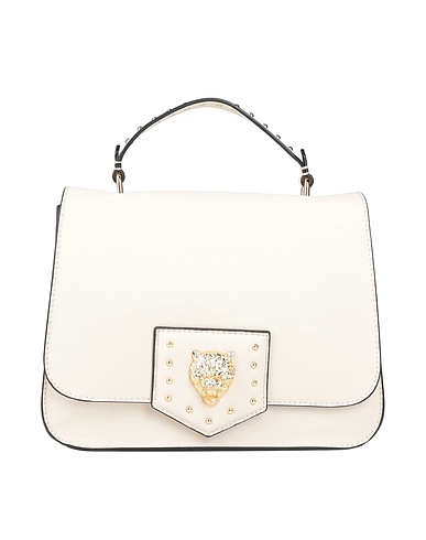PLEIN SPORT Borsa a mano Avorio 100% Poliuretano