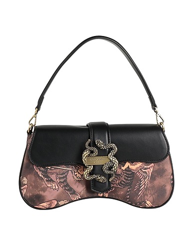 JUST CAVALLI Handbag Black 100% Polyester