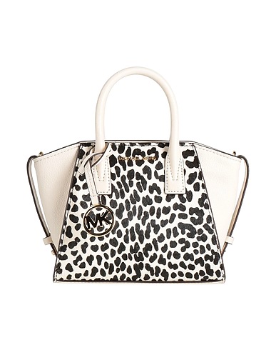 MICHAEL MICHAEL KORS Borsa a mano Off white Pelle