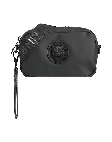 PLEIN SPORT Across-body bag Black 100% Polyurethane