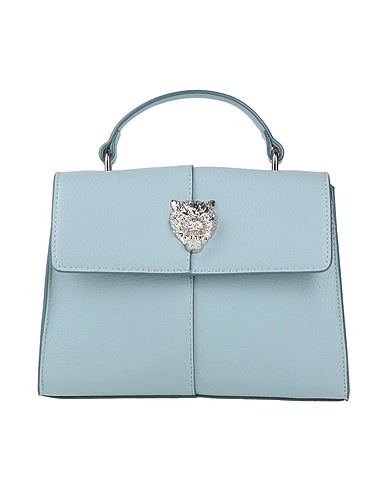 PLEIN SPORT Borsa a mano Blu chiaro 100% Poliuretano