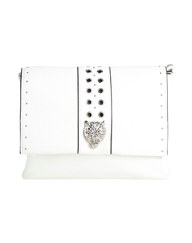 PLEIN SPORT Borsa a mano Bianco 100% Poliuretano
