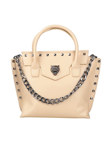 PLEIN SPORT Handbag Beige 100% Polyurethane