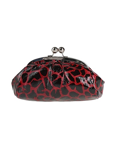 LAURA DI MAGGIO Handbag Brick red Leather