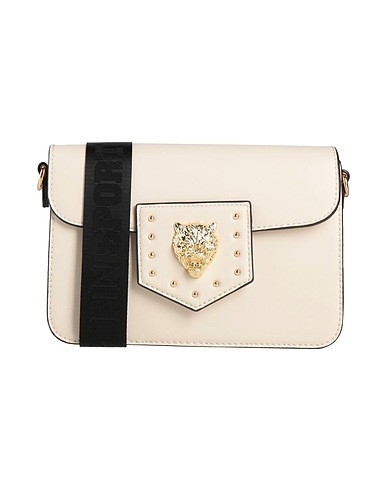 PLEIN SPORT Cross-body bags Beige 100% Polyurethane