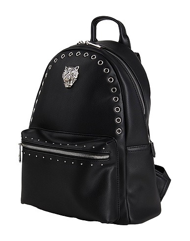 PLEIN SPORT Rucksacks Black 100% Polyurethane