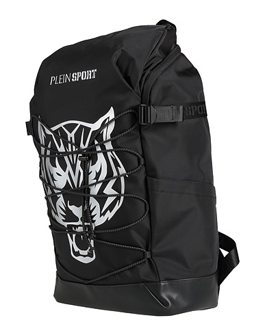 PLEIN SPORT Rucksacks Black Textile fibres