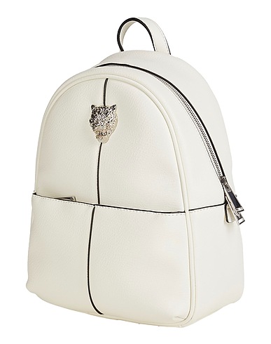 PLEIN SPORT Zaini Bianco 100% Poliuretano