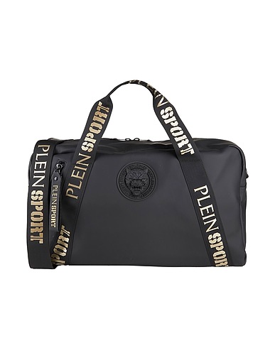 PLEIN SPORT Travel & duffel bag Black 100% Polyurethane