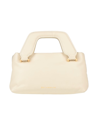 ĀIM Τσάντα χειρός Κρεμ Δέρμα