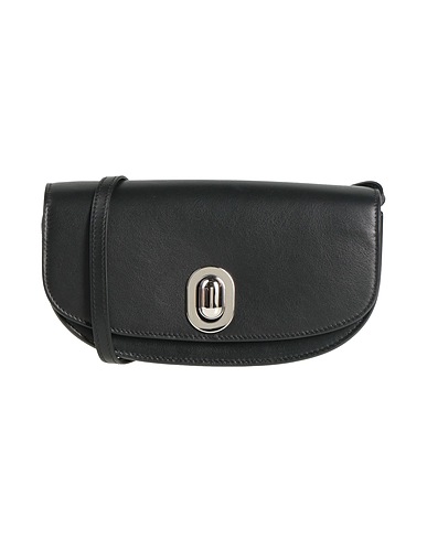 SAVETTE Borsa a tracolla Nero 100% Pelle di vitello