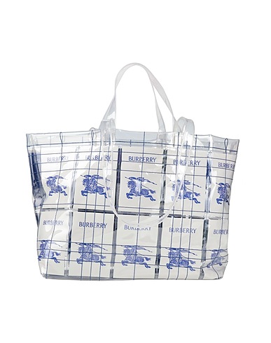 BURBERRY PRORSUM Handbag White 100% Polyurethane