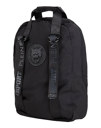 PLEIN SPORT Rucksacks Black Textile fibres