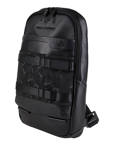 PIQUADRO Rucksacks Black Leather