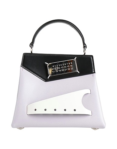 MAISON MARGIELA Handbag Lilac 100% Cow leather, Zinc, Brass