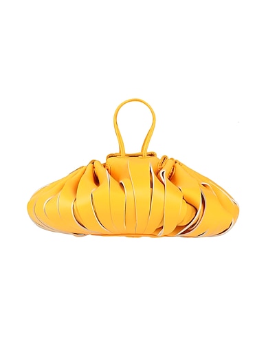 SIMON MILLER Handbag GIALLO OCRA 50% Polyester, 50% Polyurethane