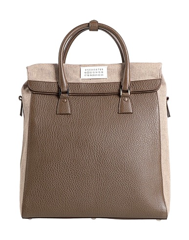 MAISON MARGIELA Handbag Beige 100% Cow leather, Cotton, Polyester, Other Fibres, Zinc