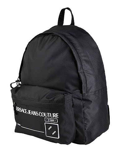 VERSACE JEANS COUTURE Rucksäcke Schwarz 90% Nylon, 10% Polyurethan