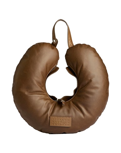 MM6 MAISON MARGIELA Handbag Brown 100% Cow leather