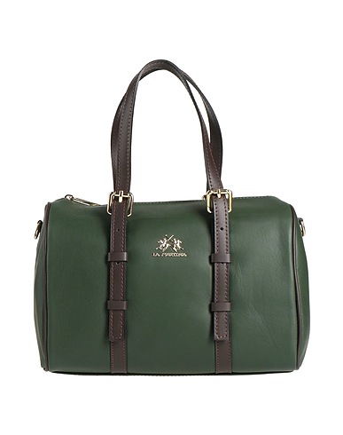 LA MARTINA Handbag Green 100% Calfskin