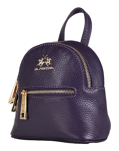 LA MARTINA Zaini Viola scuro 100% Pelle di vitello