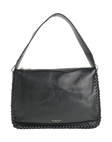 MY-BEST BAG Borsa a mano Nero 100% Pelle di bovino