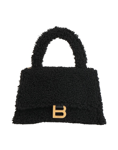BALENCIAGA Handbag NERO Textile fibers, Leather