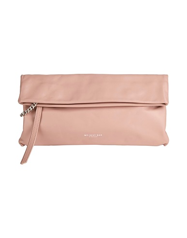 MY-BEST BAG Handbag Light brown Leather