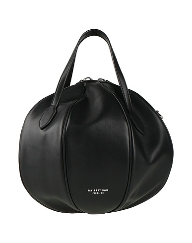 MY-BEST BAG Borsa a mano Nero 100% Pelle di vitello
