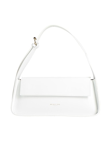 MY-BEST BAG Shoulder bag White Leather