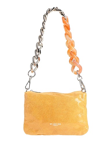 MY-BEST BAG Borsa a mano Giallo ocra 100% Pelle
