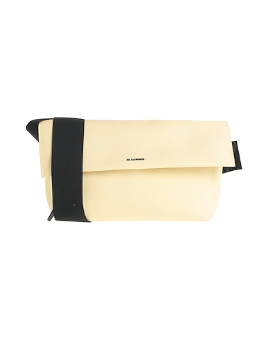 JIL SANDER+ Cross-body bags BEIGE Textile fibers, Leather