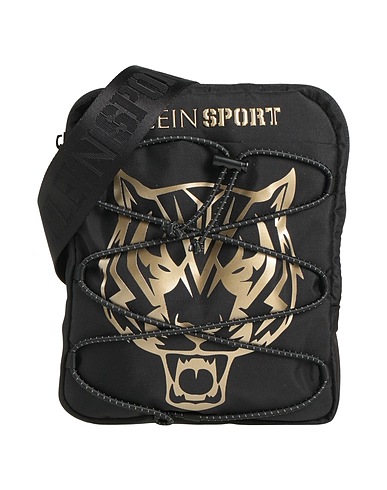 PLEIN SPORT Across-body bag Black 100% Nylon