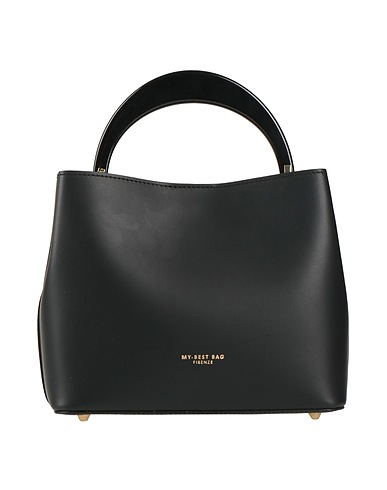MY-BEST BAG Handtasche Schwarz Leder