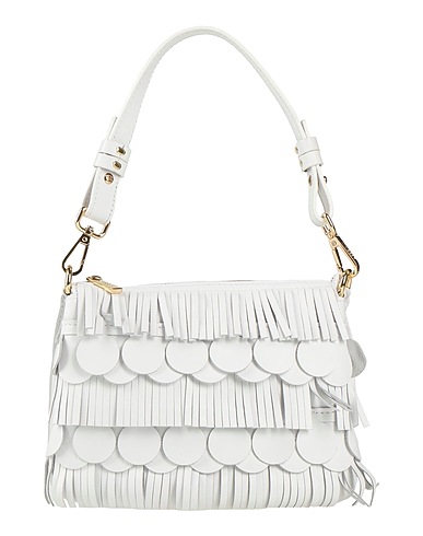 MY-BEST BAG Handbag White Leather