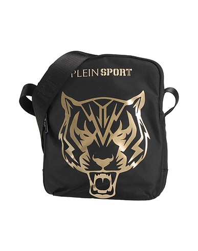 PLEIN SPORT Across-body bag Black 100% Nylon