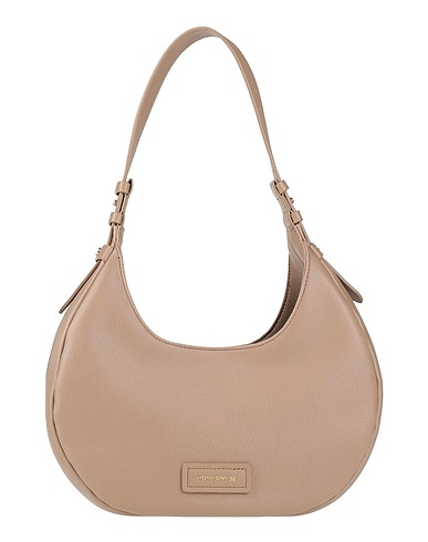 BORBONESE Shoulder bag Light brown 65% Leather, 30% Polyurethane, 5% Polyester