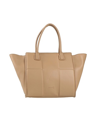 MARCH 23 Handbag Beige Textile fibres